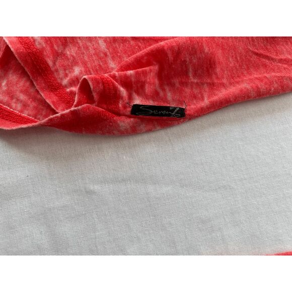 Women's Seven7 Long Sleeve Sequined Tee Shirt Lot, Size XL Black/Red, Western - Picture 2 of 10